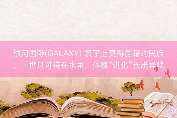 银河国际(GALAXY) 寰宇上莫得国籍的民族，一世只可待在水里，体魄“进化”长出异状