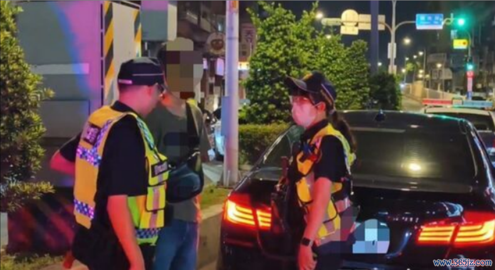 新北市窥察张开行动，首日共查获29件毒驾。图源：台湾“东森新闻云”